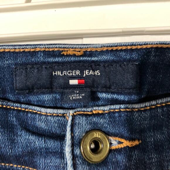 Tommy Hilfiger Tribeca straight blue jeans size 16 Classic Western Staple - Picture 6 of 12